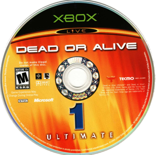 Dead or Alive Ultimate media 6 for Xbox